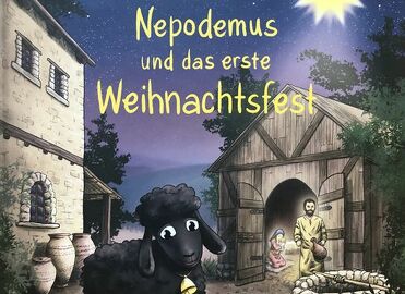 Das schwarze Schaf besucht das Christkind