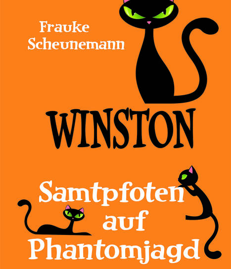 Der Britisch-Kurzhaar-Kater Winston stößt auf einen geheimnisvollen Gegner. Hier kommt der siebte Teil der Katzenkrimi-Reihe "Winston - Samtpfoten auf Phantomjagt" von Frauke Scheunemann.